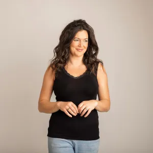 V-Neck Sleeveless Top