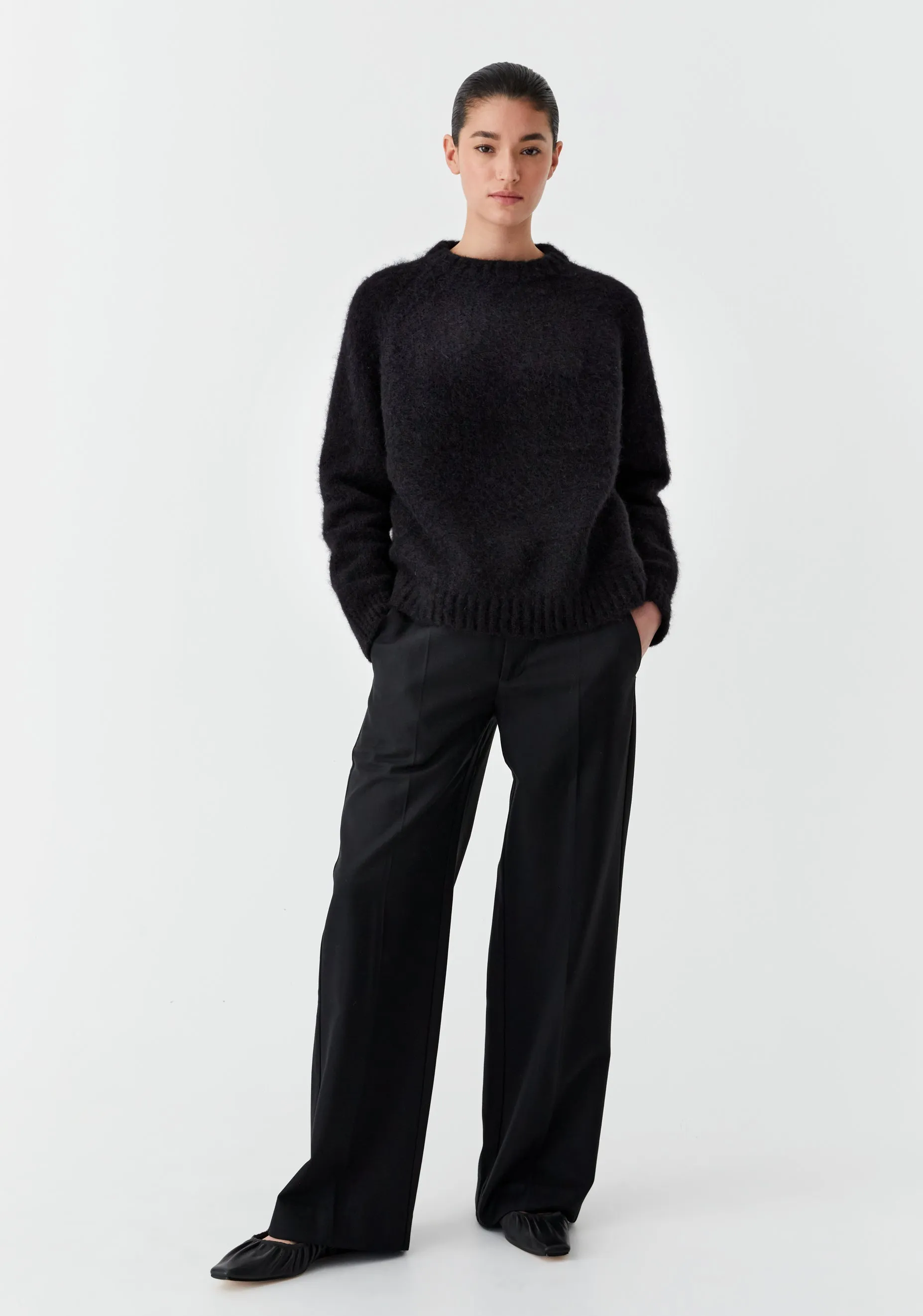 Vance Knit Pullover_Black