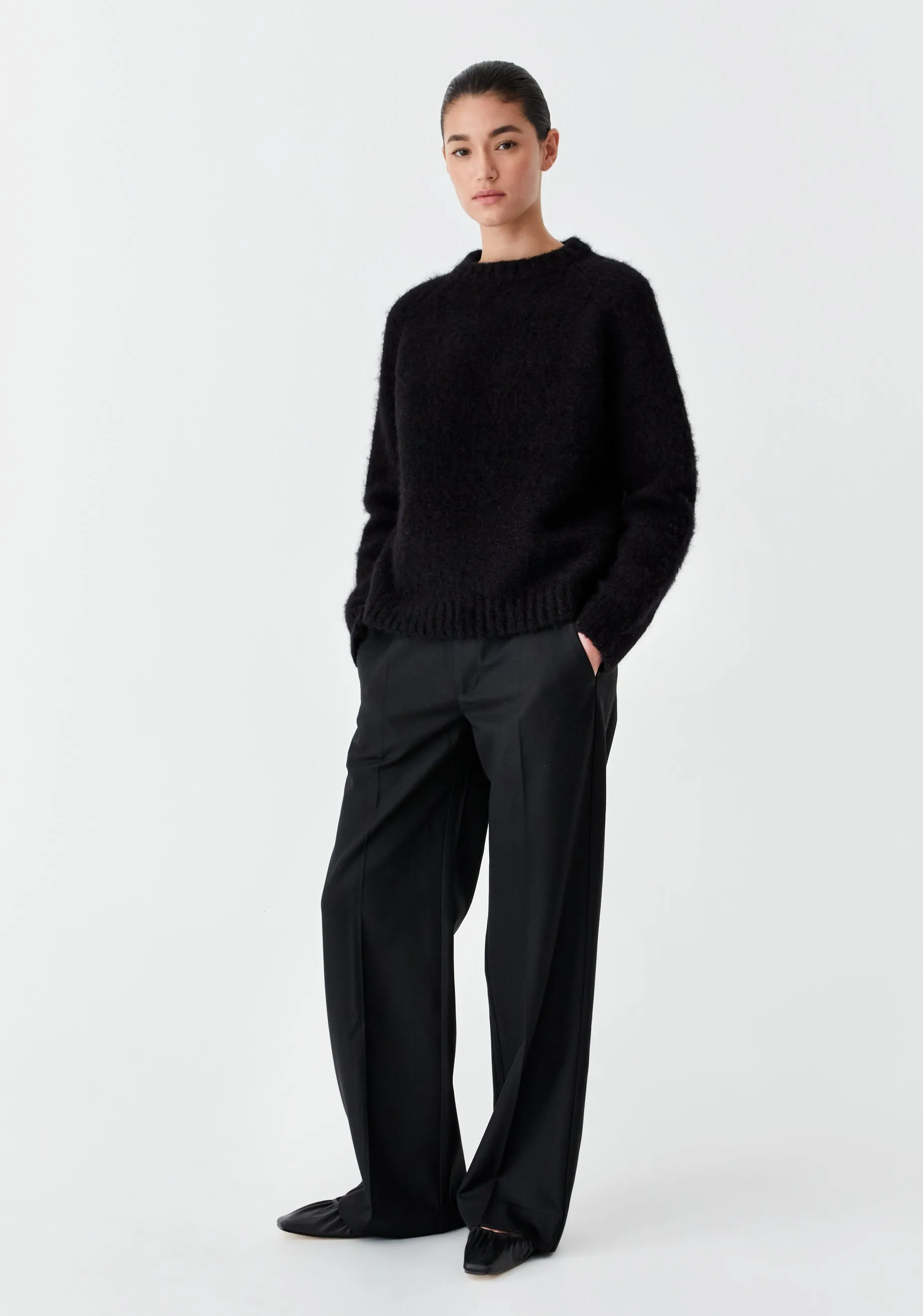 Vance Knit Pullover_Black