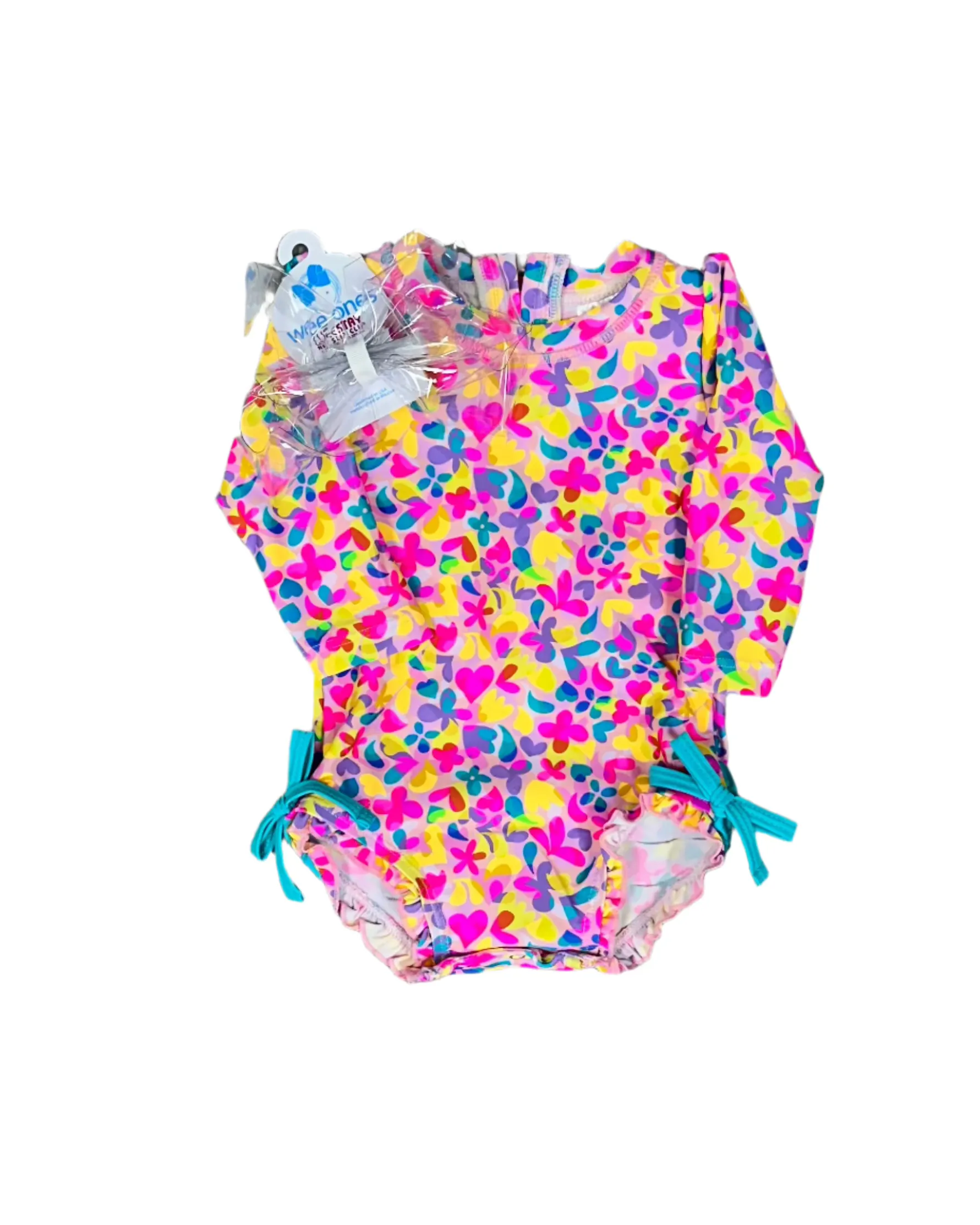 Vibrant Neon L/S One Piece Rash Guard