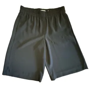 Vince Black Elastic Waist Culottes Wide Leg Gaucho Shorts Size M