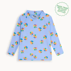 Wake - Rainbow Beachball UV Rash Top