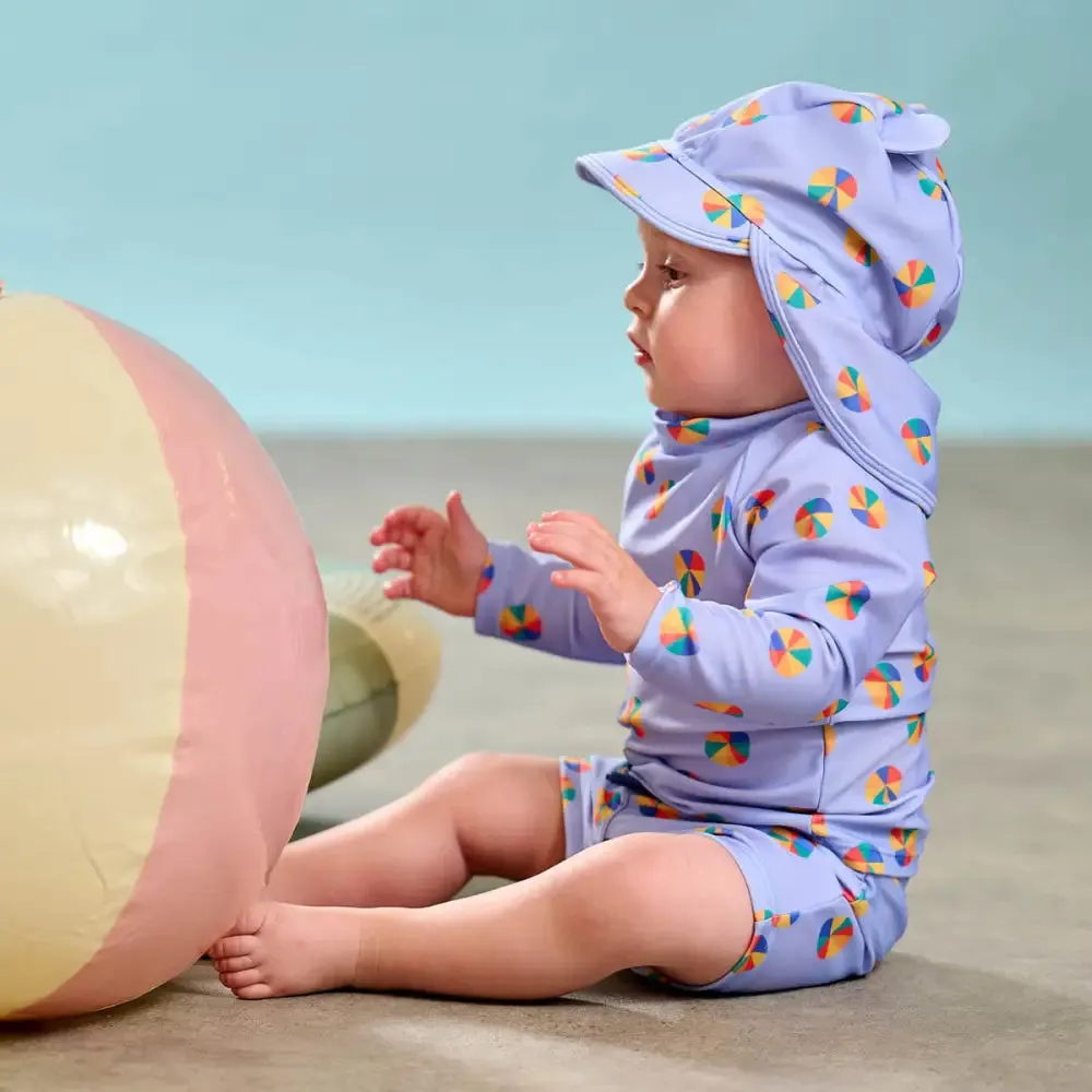 Wake - Rainbow Beachball UV Rash Top