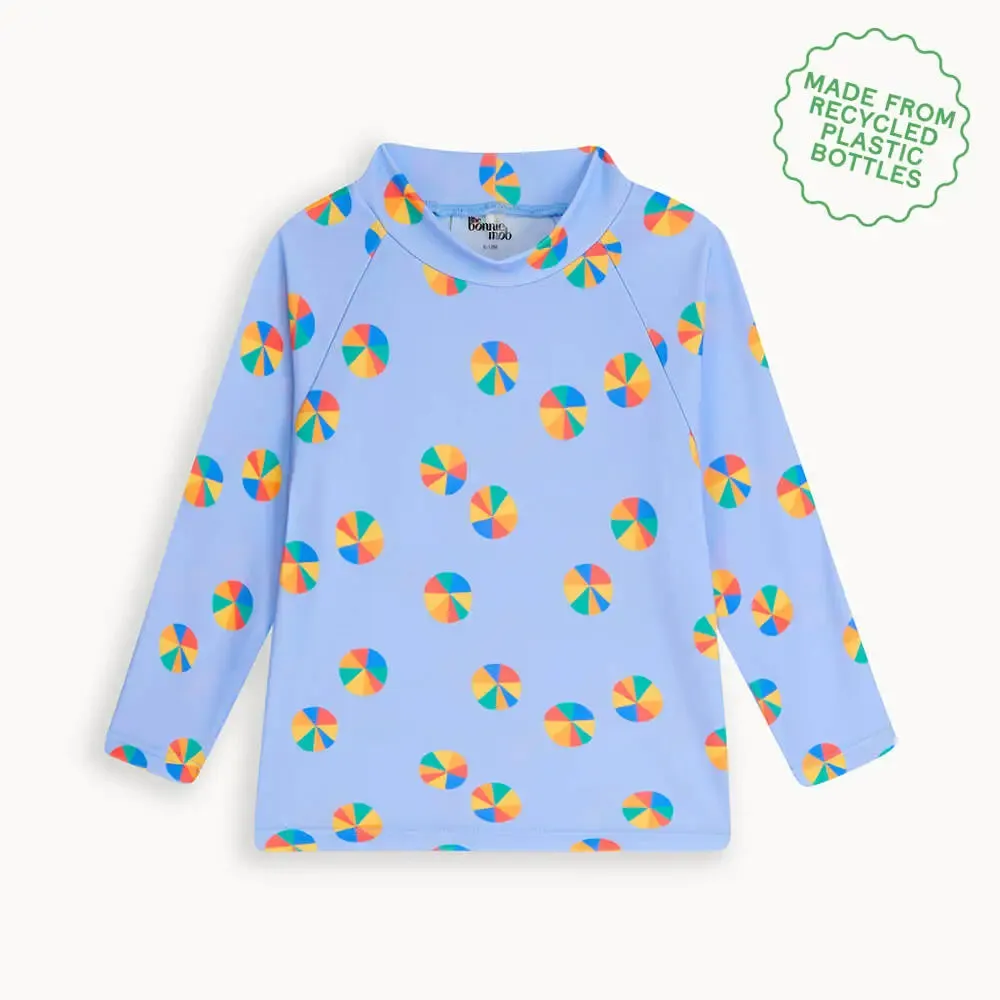 Wake - Rainbow Beachball UV Rash Top