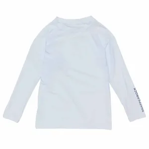 White Long Sleeve Rash Top