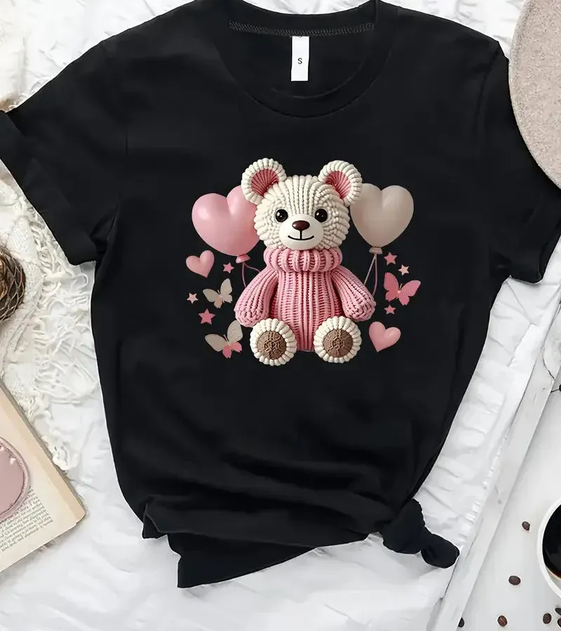 Wholesale Women's Vacation Simple Style Animal Short Sleeve T-Shirts