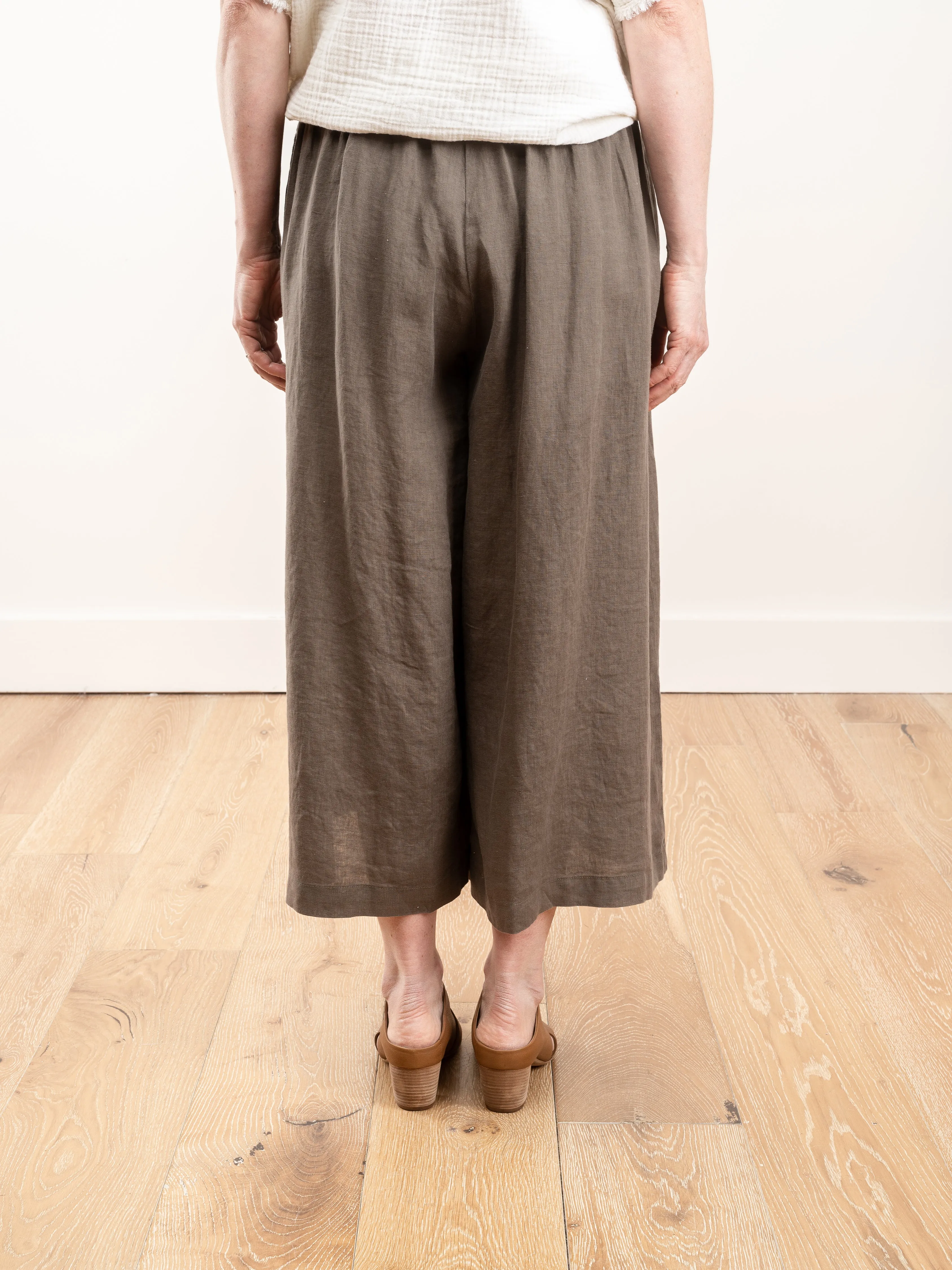 wide culottes - grey