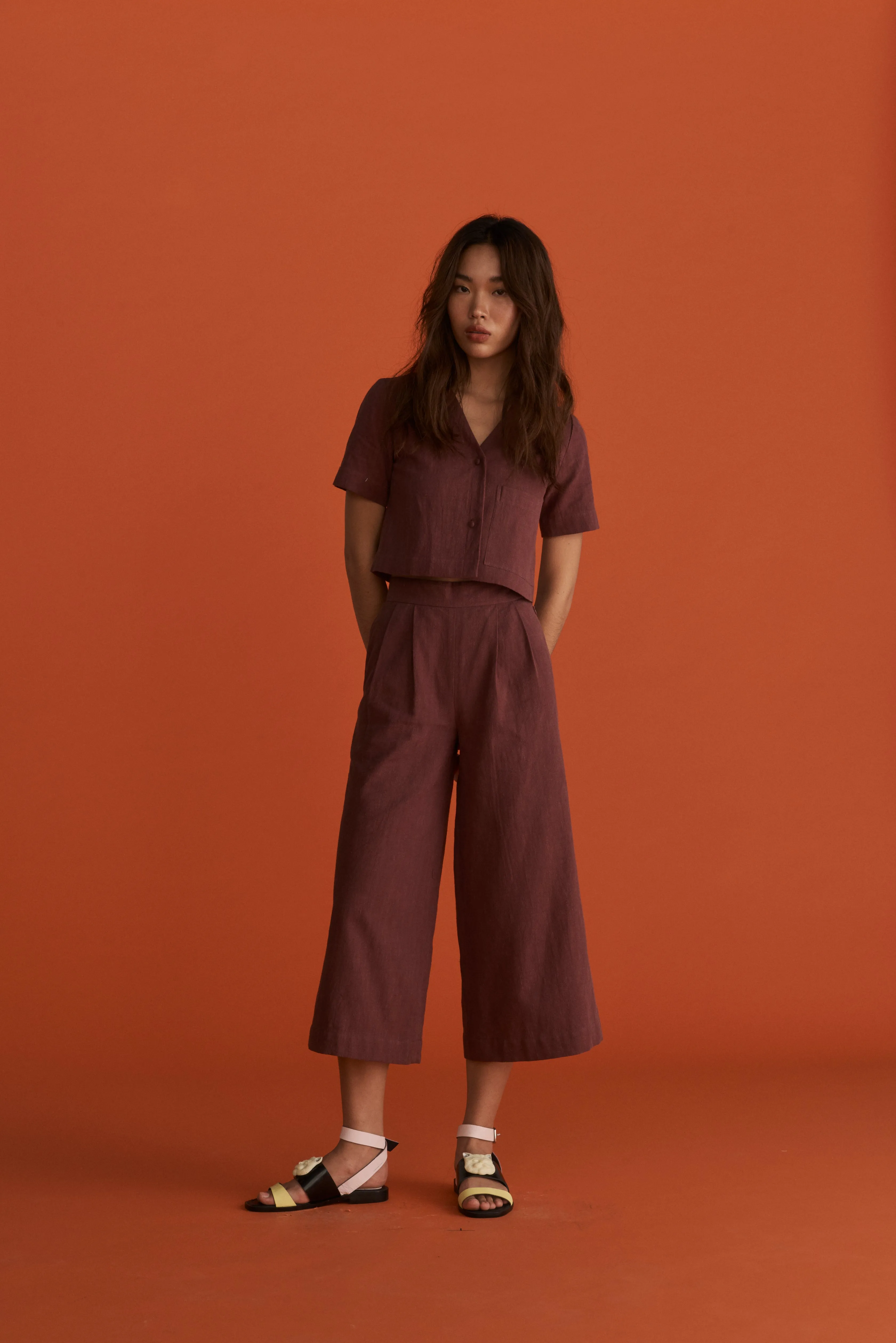 WIDE-LEG CULOTTES