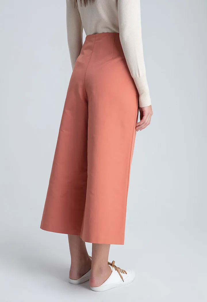 Wide Leg Straight Cut Culottes