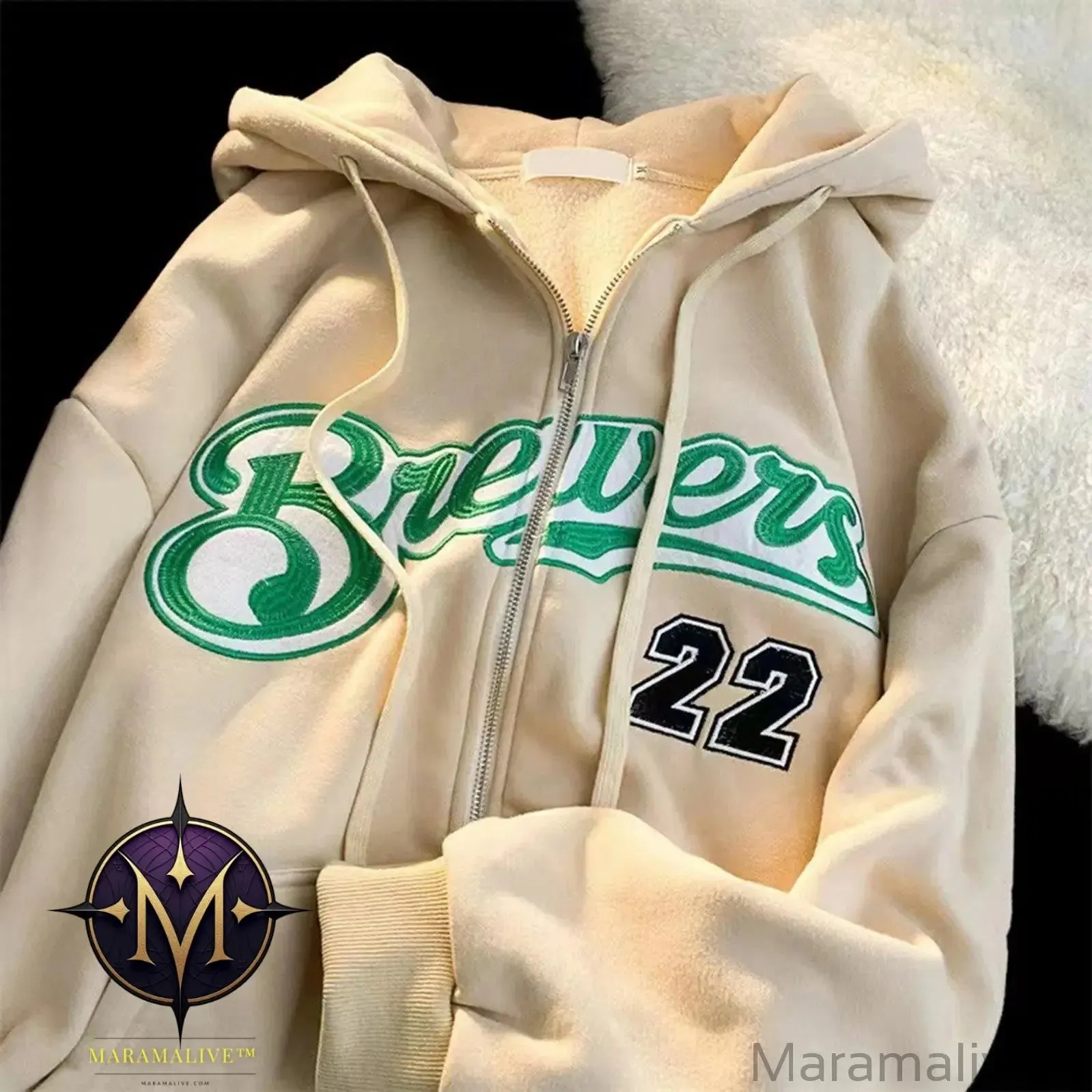Women Letter Embroidery Sweatshirts Winter Vintage Long Sleeve Oversized Hoodies Female Y2k Casual Zipper Jacket Coat Clothes