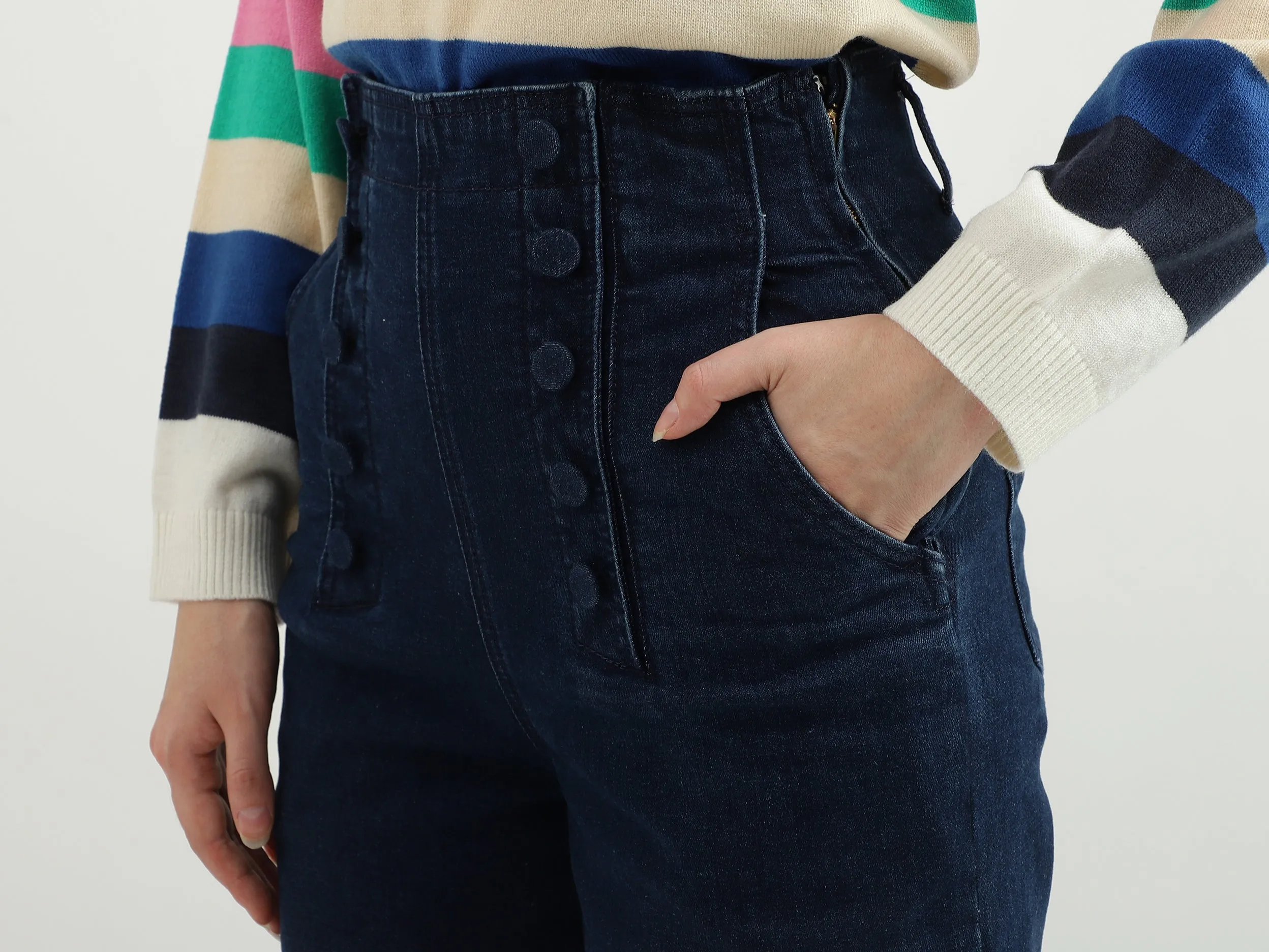 Women Solid Wide Leg Culottes