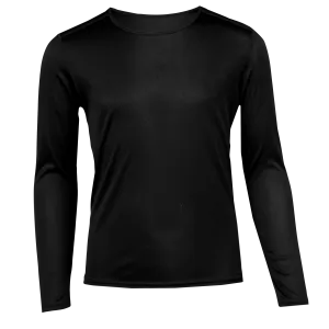 Youth Single Layer Crewneck - Black